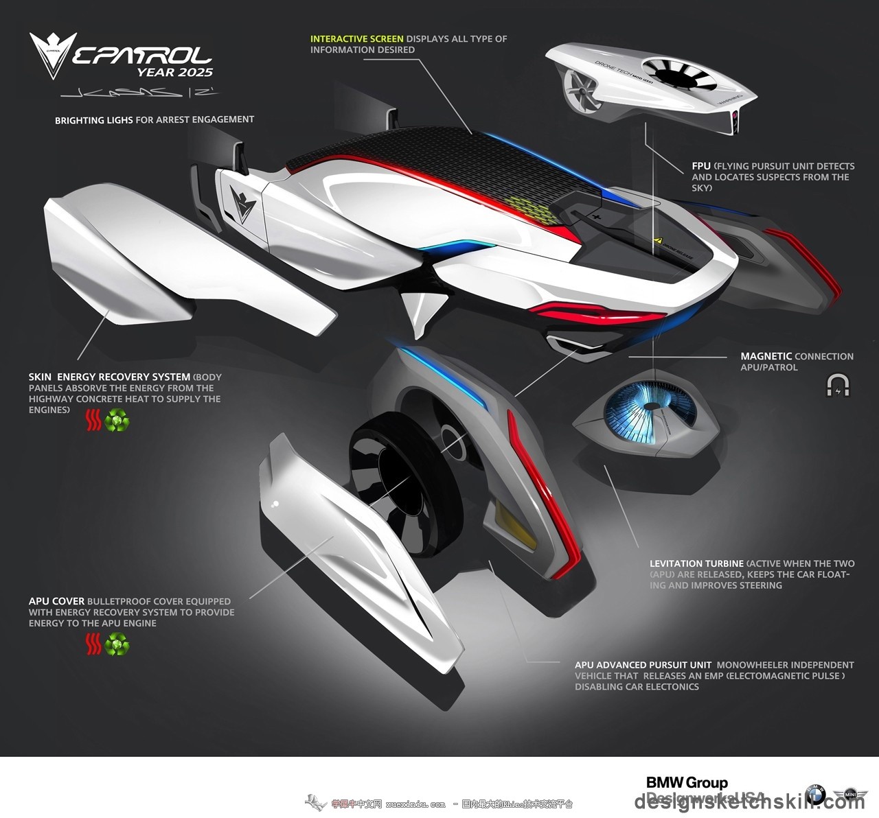 2012洛杉矶汽车设计挑战赛宝马汽车——2025年无人机3.jpg