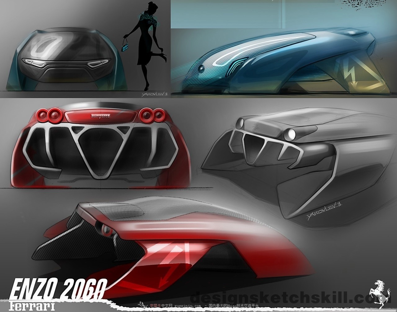 Ferrari Enzo 2060 概念汽车设计3.jpg