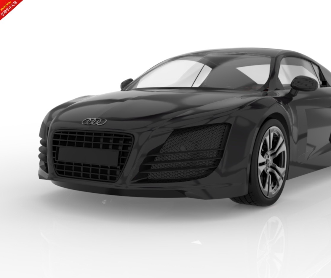 Audi R8 建模&渲染