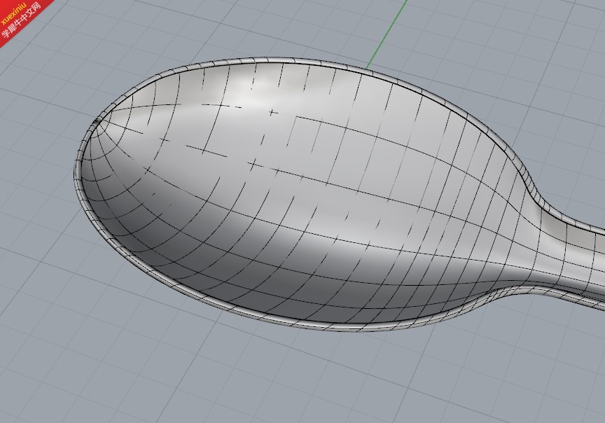 rhino犀牛建模简单的勺子建模教程