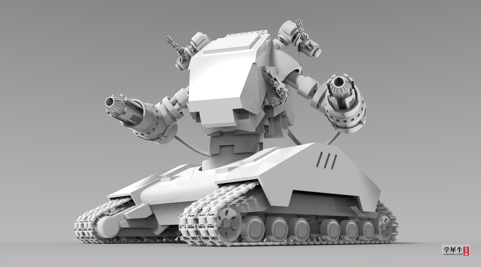 重型无人坦克