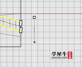 勾上后转到前视图拉直