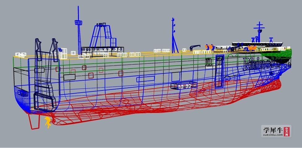 roll-on&amp;roll-off vessel-modelling07(4).JPG