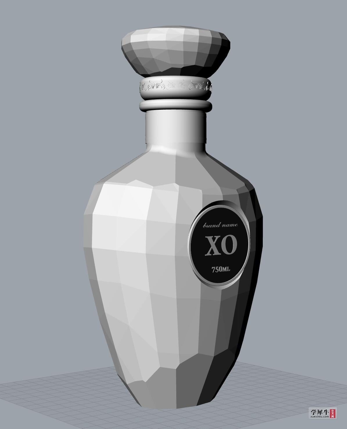 xo原创酒瓶设计