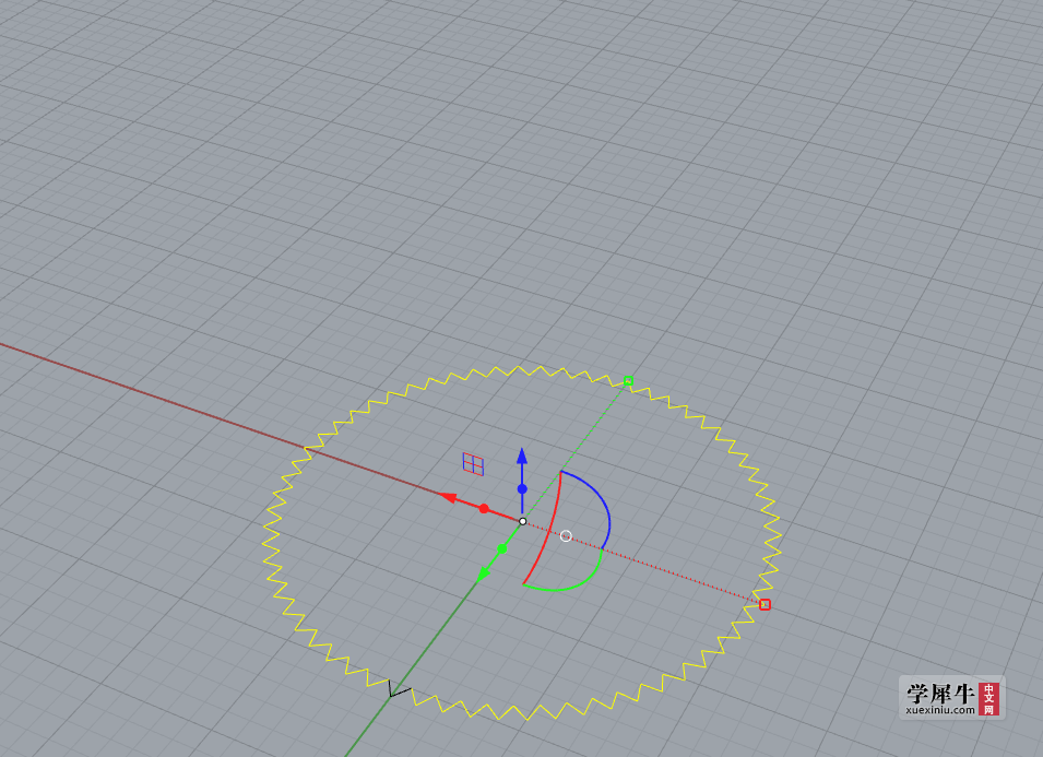 建立一个适合的角，圆形阵列后合并曲线