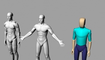 分享3个人体模型