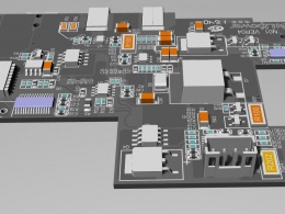 PCB芯片电路板犀牛模型下载