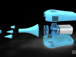 自己设计的一个小型吸尘器，希望大家提些改进一件