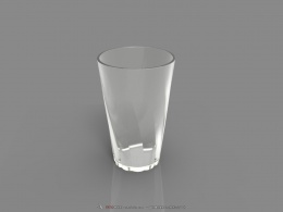 螺旋玻璃水杯