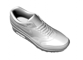 耐克鞋三维模型滑板鞋休闲鞋跑步鞋运动鞋低帮增高鞋子
