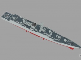 中国海军168广州号驱逐舰