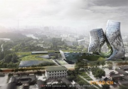 南京建宁综合体设计方案 / Nanjing Jianning Highrise Complex Proposal