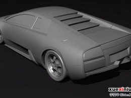 兰博基尼跑车Rhino模型