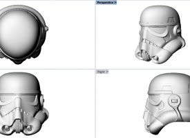 星球大战头盔三维模型 可渲染 不可3D打印