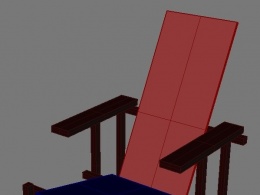 红蓝椅模型