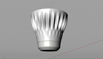 【原创】LED bulb（另类）曲面建模思路