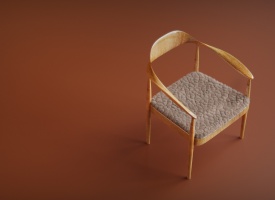 家具曲面建模：肯尼迪椅