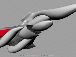 战斗妖精雪风503战机模型T-Splines做法