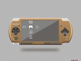 临摹的索尼PSP游戏机