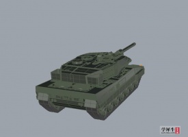 豹2A2主站坦克