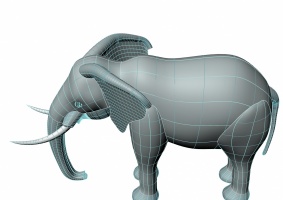 气模类大象模型