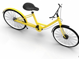 小黄自行车