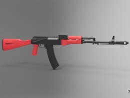 AK74突击步枪，原创