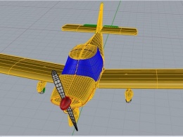 赛斯纳轻型飞机建模