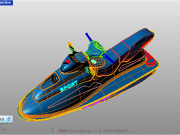 摩托艇3D文件