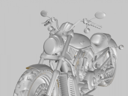 摩托车模型分享