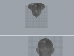 人体头部模型-可以做设计素材