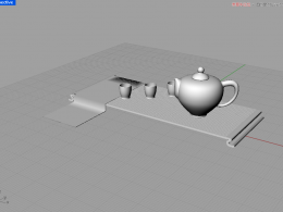 茶具模型作业