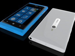 诺基亚Lumia 800模型+贴图