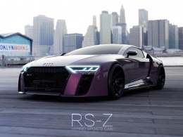 RS-Z NZX自己设计的车VRED渲染