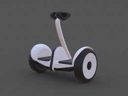 3D建模小米九号平衡车