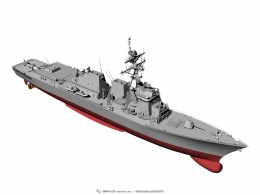 新设计的阿利伯克IIA级导弹驱逐舰