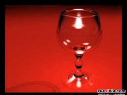 自做材料，巴西渲染的酒杯。