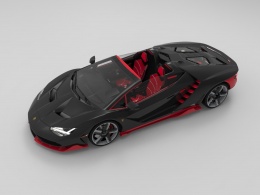 Lamborghini Centenario 模型渲染 【附带rhino模型】