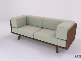 一个简单的沙发（含模型）