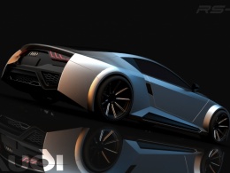 新渲染的汽车RS-Z 想更加提高下渲染水平 求更多的汽车HDR...