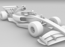 一级方程式赛车概念模型