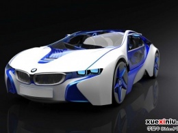 发一个我渲染的BMW概念车