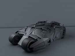 （福利）蝙蝠侠战车，超炫酷，带细节，低价模型