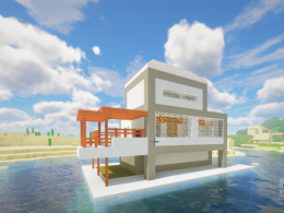 我的世界风格-滨海小屋