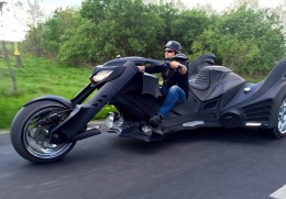 蝙蝠侠三轮摩托车设计-锐品创意网