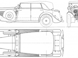 劳斯莱斯老爷车1934建模