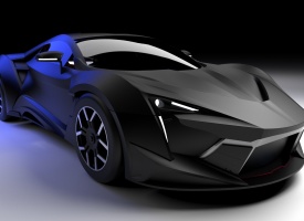 Lykan莱肯fenyr超级运动跑车性能怪兽汽车整车外观三维模型