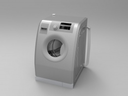 一款相貌平平的洗衣机