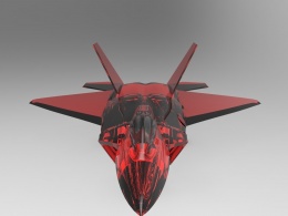 F-22建模渲染练习