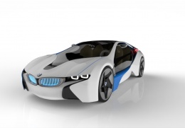BMW I8渲染练习